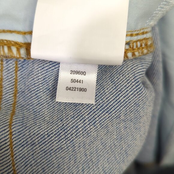 Spanx Jeans Women's L Stonewashed Blue Flare High Rise SPANXshape EveryWear NWT - Picture 15 of 16